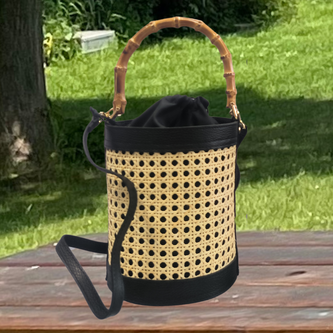 Bamboo woven bag
