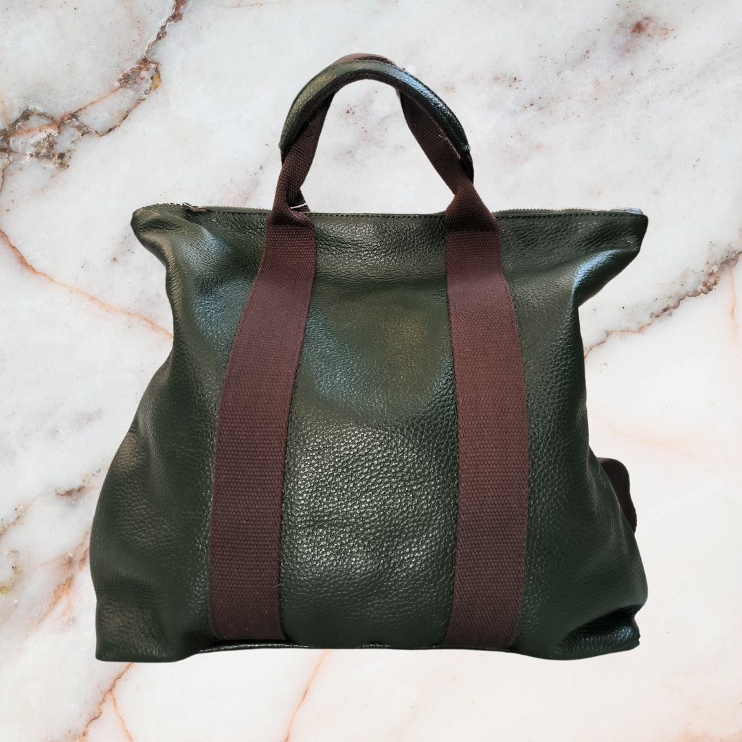Zaino in vera pelle
