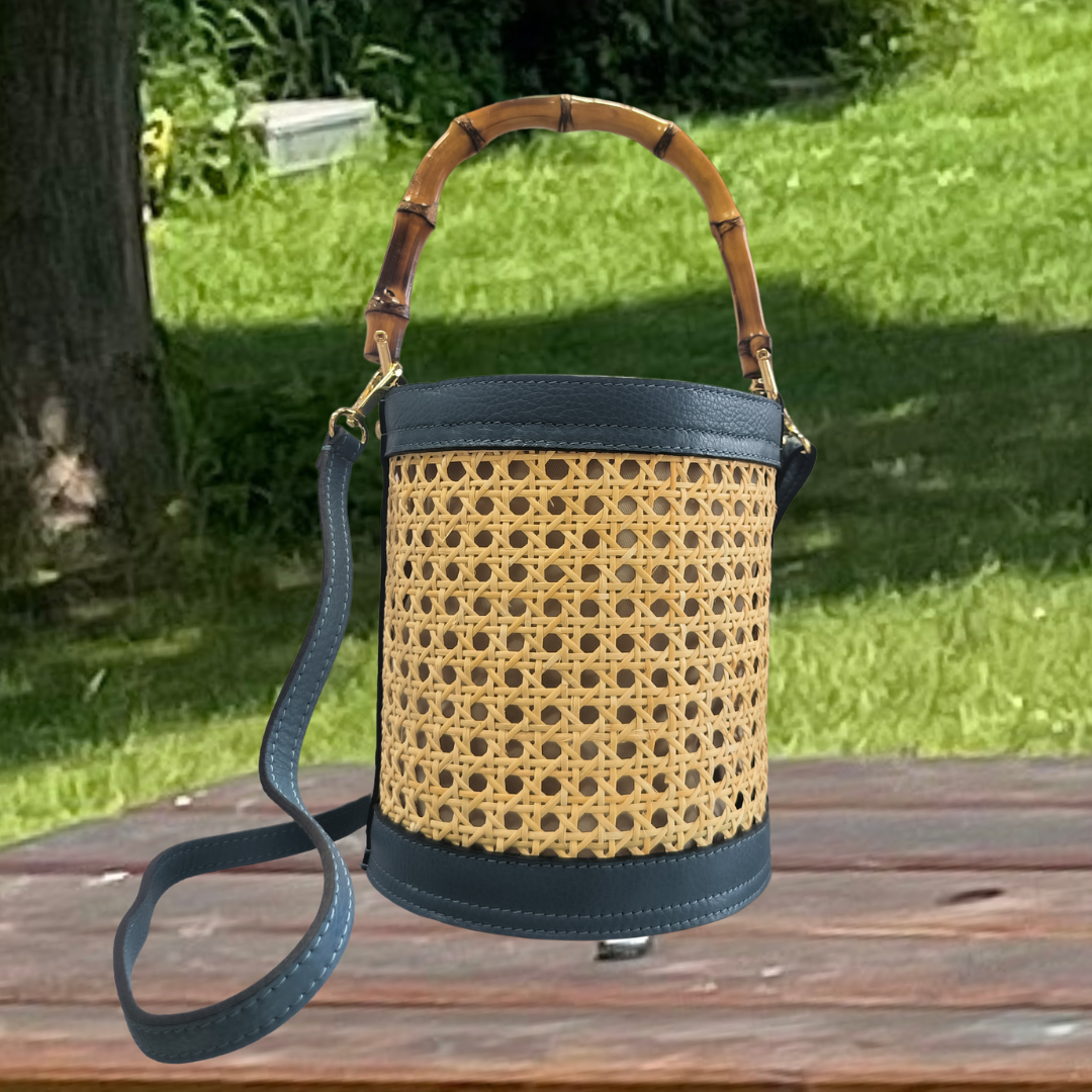 Bamboo woven bag