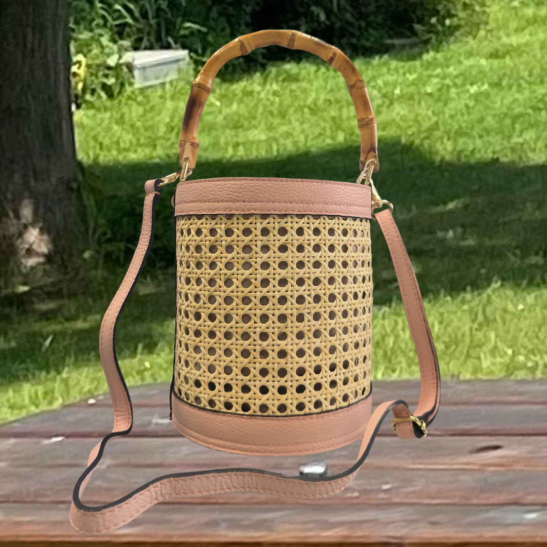 Bamboo woven bag